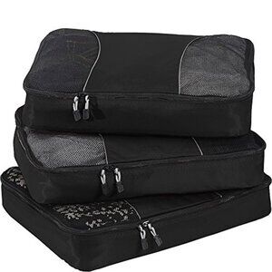 ✨🆕✨ebags Large Packing Cubes - 3pc Set (Black)